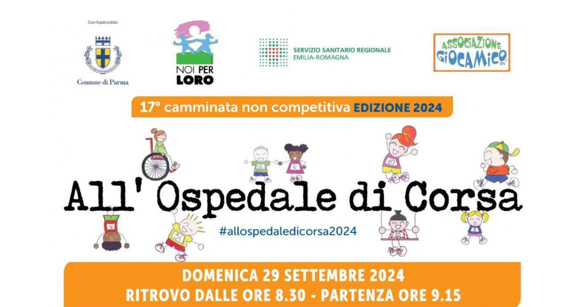 Sostieni con noi la camminata non competitiva “All’Ospedale di… Corsa”